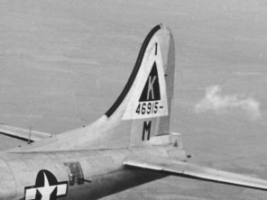 B-17G 46915-M tail.