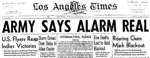 LA Times du 26 fvrier 1942